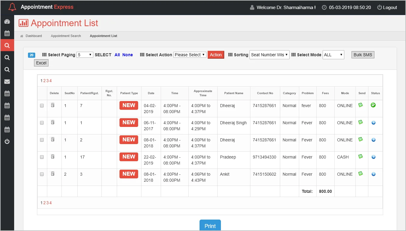 ASP.Net Appointment Booking Scheduling