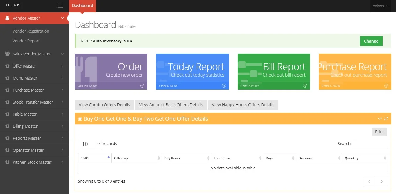 ASP.Net MVC5 Multi Branch Restaurant Management