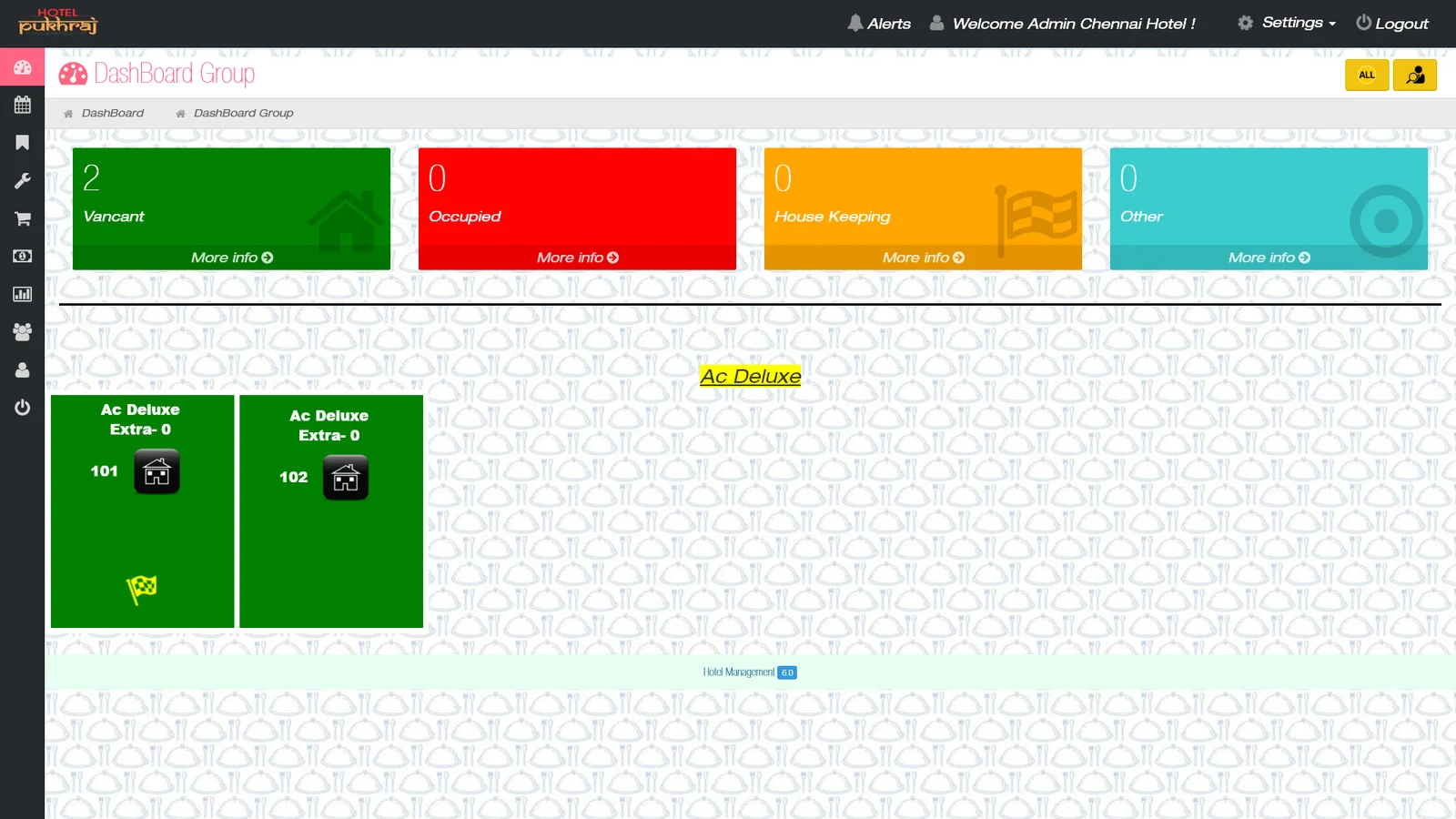 ASP.Net Multi Hotel Management Software