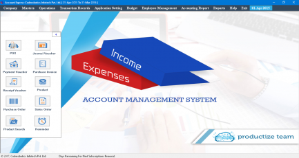 Desktop Accounting Software Source Code
