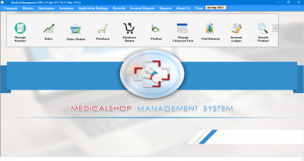 Desktop Medical Shop ERP software source code